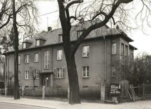 Dresden-Neustadt, Bautzner Straße 72. Wohnhaus (um 1930). Straßenansicht