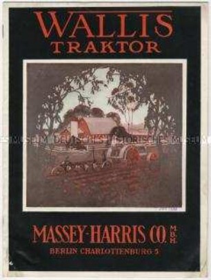 Traktoren von der Firma Massey-Harris und Co. in Kanada