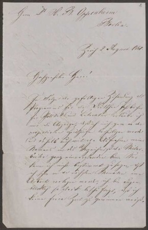 Nachlass von Erich Petzet - BSB E. Petzetiana, 5. Runge, Heinrich