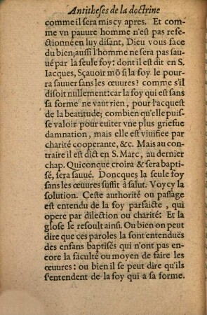 Les Antitheses et Contrarietez de Jean Huss, et Luther, ensemble de Zvingle & de Calvin, sur les points de la religion qui sont en controverse