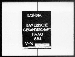 Politischer Schriftwechsel - Zuschriften des pfälzischen Geheimen Rates (Wachtendonck)