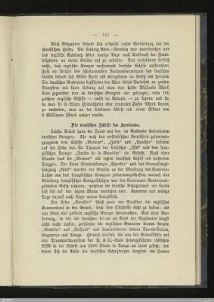 Die deutschen Schiffe im Auslande