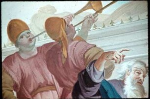 Moses salbt Aaron zum Hohepriester
