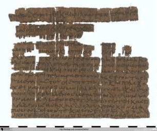 Fragment eines Bittbriefes