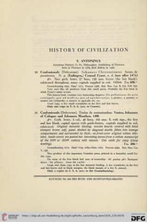 History of Civilization (Nr.90-102)