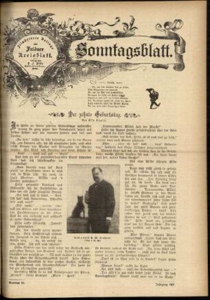 Ausgabe vom Sonntag, den 17. März 1907.