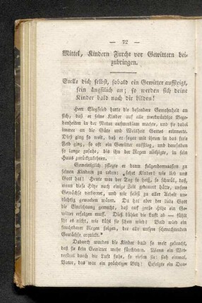 Mittel, Kindern Furcht vor Geschwistern beizubringen.