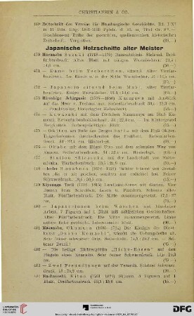 Japanische Holzschnitte alter Meister (Nr. 470-500)