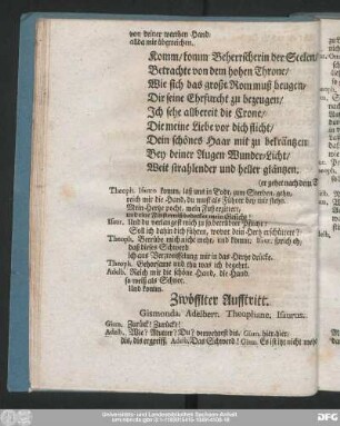 Zwölffter Aufftritt.