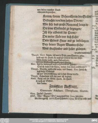 Zwölffter Aufftritt.