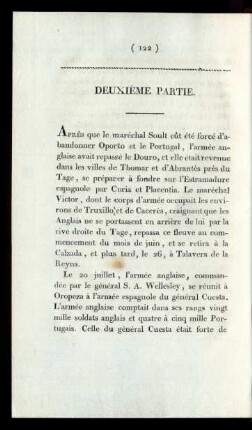 Deuxième Partie.