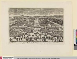Veüe du Jardin des Thuileries comme il est à present 1680