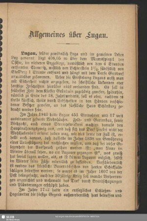 Allgemeines über Lugau