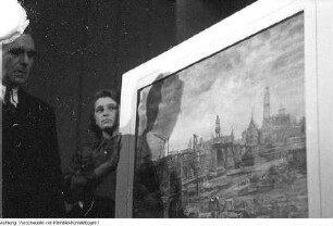 Dresden, Georgij-Dimitroff-Brücke (Augustusbrücke), Einweihung, 8. Oktober 1949