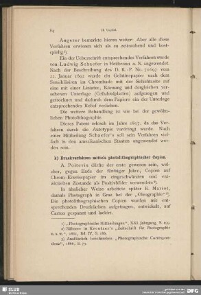 k) Druckverfahren mittels photolithographischer Copien