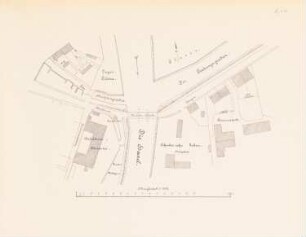 Berliner Brücke über die Havel, Berlin-Spandau: Lageplan 1:1000
