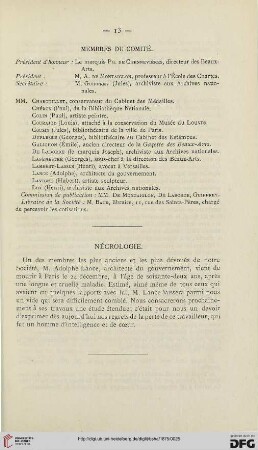 Membres du Comité