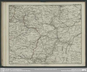 Eisenbahn-Atlas N° 10. XIII. Eisenbahnen: Nürnberg - Lindau - München. Heilbronn - Stuttgart - Friedrichshafen. Mannheim - Carlsruhe
