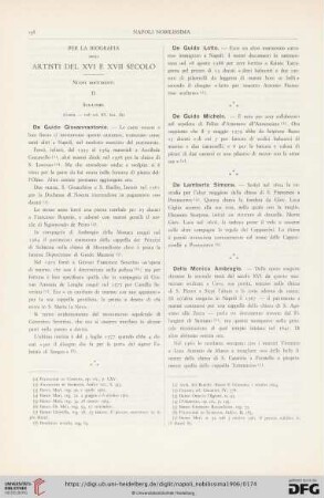 15: Per la biografia degli artisti del XVI e XVII secolo[3]