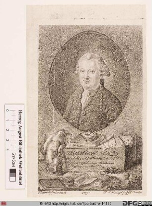 Bildnis Johann Carl Wilhelm Moehsen