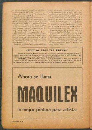 Cumplio años "La Prensa"