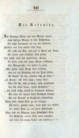 Die Retraite