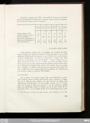 La Flora Spontanea