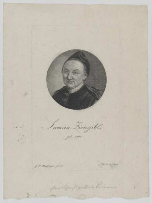 Bildnis des Soman Zirngibl
