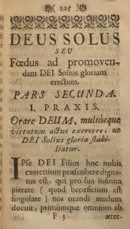 Deus solus seu fœdus ad promovendam dei solius gloriam erectum.