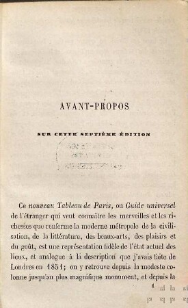 Guide universel et complet de l'étranger dans Paris