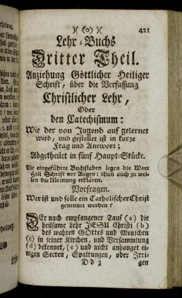 [ Vorfragen.]