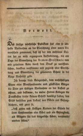 Die Armen-Frei-Schule in Deßau : Ihre erste Einrichtung und Einweihung am 1. Juli 1834