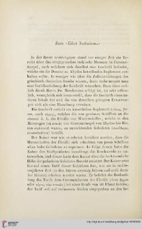 4: Zum "Edict Justinians"