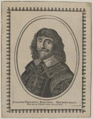 Bildnis des Iohannes Philippvs, Bischof von Würzburg