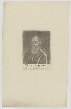 Bildnis des Willhelm Mendel