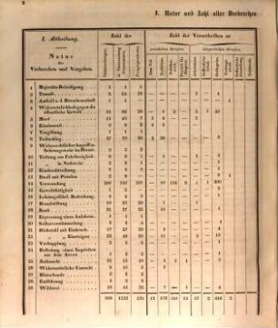 Übersicht der Strafrechtspflege im Großherzogthum Baden. 1839