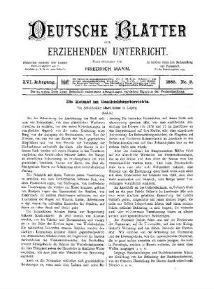 Die Heimat im Geschichtsunterrichte : (Schluss)