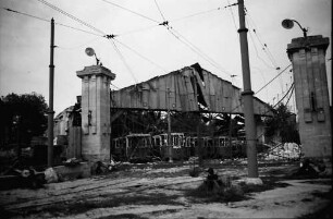 Chisinau: Straßenbahndepot