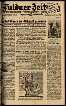Ausgabe vom Donnerstag, den 03. September 1942.