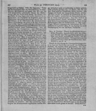 Kori, A. S.: Theorie des Sächsischen bürgerlichen Processes. Jena: Cröcker 1822