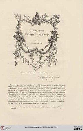4: Silhouette d'artistes contemporains, [1], Ulysse Butin