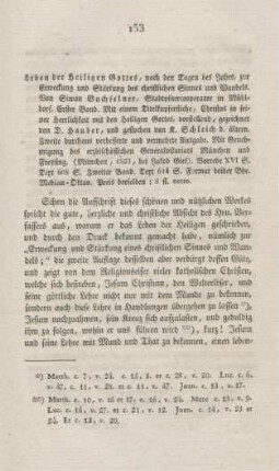 153-160 "Leben der Heiligen Gottes, nach den Tagen des Jahrs, zur Erweckung und Stärkung des christlichen Sinnes und Wandels" von Simon Buchfelner