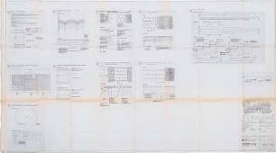 Hansjakob, Gottfried; München - Riem; Neue Messe München, Messestadt Riem - ICM (Details, Schemaschnitte)