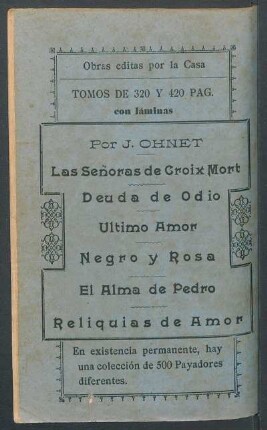 Obras editadas por la casa