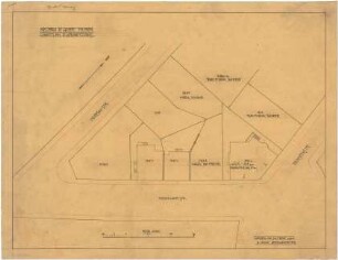 Billing, Hermann; Karlsruhe, Eisenlohrstr. / Bunsenstr. 22; Haus Muser - Lageplan