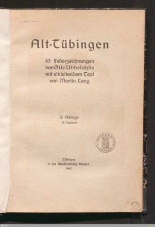 Alt-Tübingen