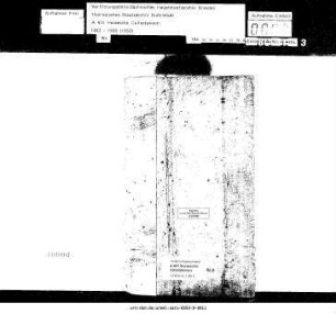 Diplomata Archivi Arnstadtiensis (Documenta Arnstadtiensia) [Urkunden des Arnstädter Archivs oder Arnstädter Urkunden]