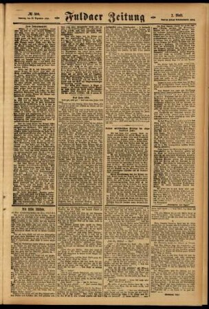 Zweite Ausgabe vom Samstag, den 30. Dezember 1916.
