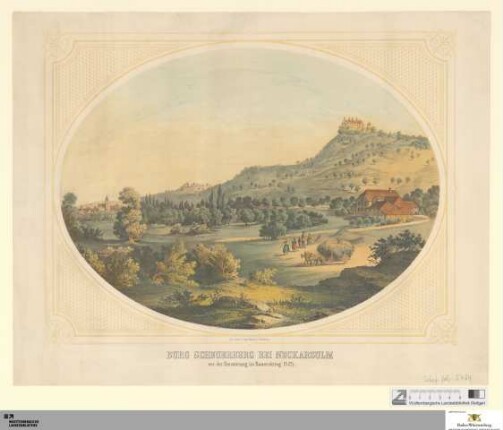 Burg Scheuerberg bei Neckarsulm : vor der Zerstörung im Bauernkrieg 1525