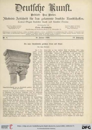 Nr. 8 (31. Januar 1899)